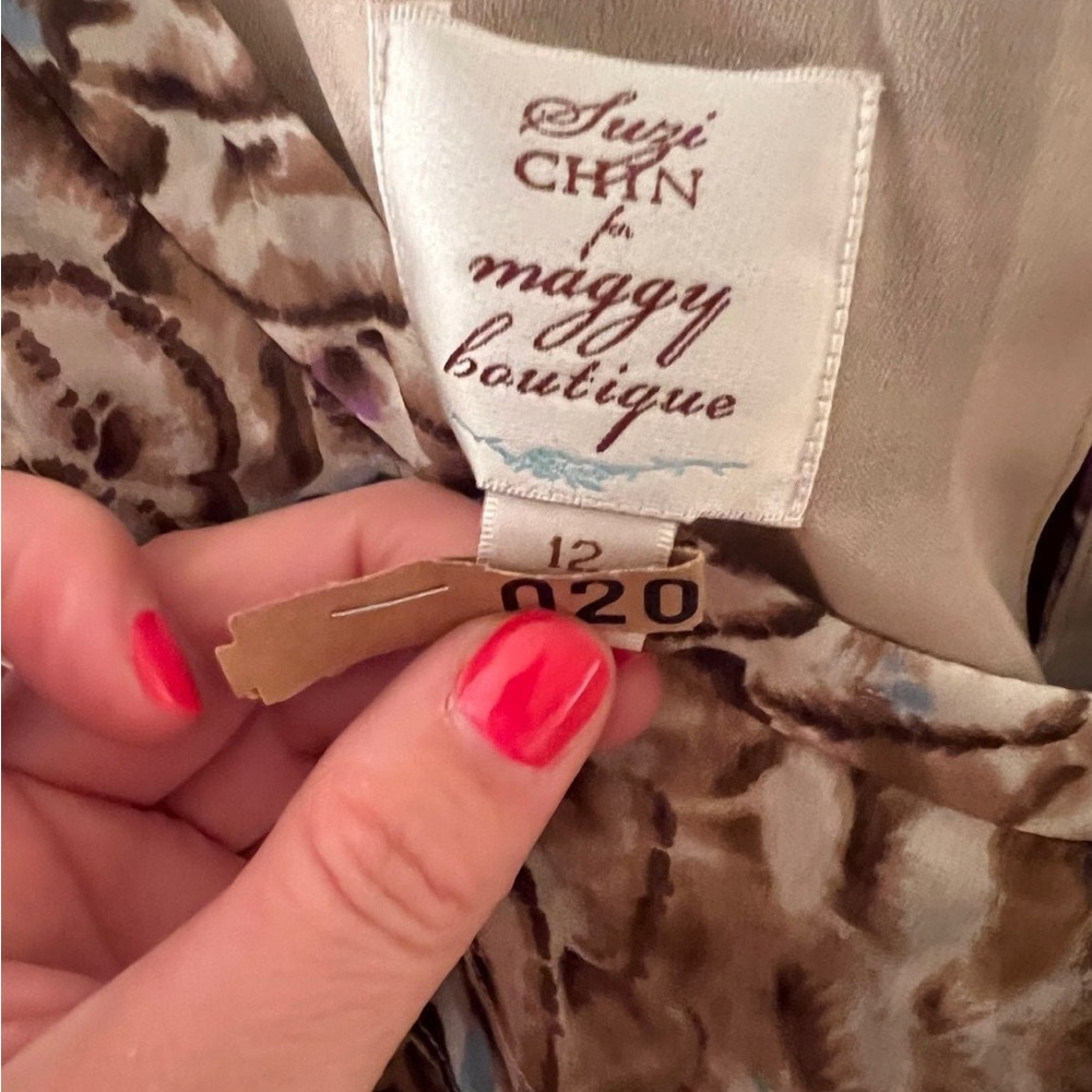 Multicolor Ruffle Dress - Picture 3 of 3